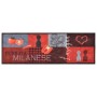 Tomatoes washable kitchen mat 45x150 cm by vidaXL, Doormats - Ref: Foro24-315976, Price: 25,79 €, Discount: %