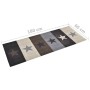 Star washable kitchen mat 60x180 cm by vidaXL, Doormats - Ref: Foro24-315962, Price: 38,19 €, Discount: %