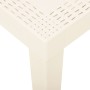 Mesa de jardín de plástico blanca 79x65x72 cm de vidaXL, Mesas de jardín - Ref: Foro24-315844, Precio: 61,77 €, Descuento: %