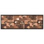 Coffee brown washable kitchen rug 60x180 cm by vidaXL, Doormats - Ref: Foro24-315971, Price: 34,88 €, Discount: %