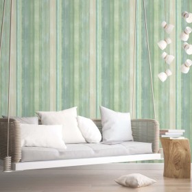 Evergreen Papel pintado Gradient Stripes verde de Noordwand, Papel pintado - Ref: Foro24-434281, Precio: 48,99 €, Descuento: %