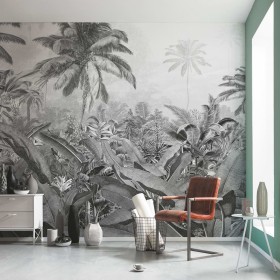 Komar Mural fotográfico Amazonia negro y blanco 400x250 cm de Komar, Papel pintado - Ref: Foro24-434229, Precio: 187,09 €, De...