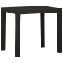 Anthracite grey plastic garden table 79x65x72 cm by vidaXL, Garden tables - Ref: Foro24-315845, Price: 72,09 €, Discount: %