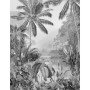 Komar Photo mural Lac Tropical Black & White 200x270 cm by Komar, Painted paper - Ref: Foro24-434248, Price: 107,46 €, Discou...