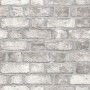 Homestyle Papel pintado Brick Wall gris y blanco roto de Noordwand, Papel pintado - Ref: Foro24-434257, Precio: 37,12 €, Desc...