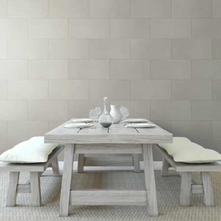 Grosfillex Wall tile Gx Wall+ 11 units light gray stone 30x60 cm by Grosfillex, Wall covering - Ref: Foro24-434303, Price: 89...