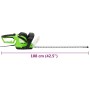 Electric hedge trimmer 61 cm 750 W by vidaXL, hedge trimmer - Ref: Foro24-149207, Price: 104,67 €, Discount: %