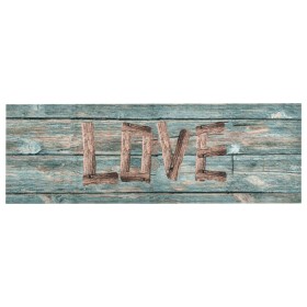 Love washable kitchen mat 60x300 cm by vidaXL, Doormats - Ref: Foro24-315959, Price: 54,68 €, Discount: %