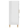 Aparador de madera contrachapada blanco brillante 69,5x34x90 cm de vidaXL, Aparadores - Ref: Foro24-812228, Precio: 90,11 €, ...