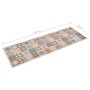 Colorful mosaic washable kitchen rug 60x180 cm by vidaXL, Doormats - Ref: Foro24-315983, Price: 39,17 €, Discount: %