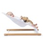 CHILDHOME Natural and white Evolux hammock by CHILDHOME, Rocking chairs and baby chairs - Ref: Foro24-434172, Price: 112,26 €...