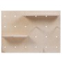 CHILDHOME Tablero de clavijas con estantes de pared natural 92x65x15cm de CHILDHOME, Estantes y estanterías - Ref: Foro24-434...