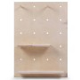 CHILDHOME Pegboard with natural wall shelves 92x65x15cm by CHILDHOME, Shelves and shelves - Ref: Foro24-434210, Price: 86,07 ...