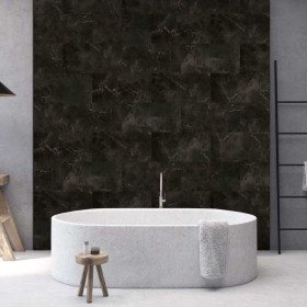 Grosfillex Wall tile Gx Wall+ 11 units black marble 30x60 cm by Grosfillex, Wall covering - Ref: Foro24-434299, Price: 95,99 ...