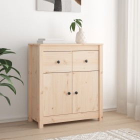 Solid pine wood sideboard 70x35x80 cm by vidaXL, Sideboards - Ref: Foro24-813749, Price: 93,39 €, Discount: %