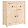 Aparador de madera maciza de pino 70x35x80 cm de vidaXL, Aparadores - Ref: Foro24-813749, Precio: 93,39 €, Descuento: %