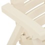 Garden chairs, 4 units, white plastic by vidaXL, Garden chairs - Ref: Foro24-315839, Price: 143,99 €, Discount: %