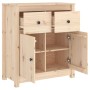 Aparador de madera maciza de pino 70x35x80 cm de vidaXL, Aparadores - Ref: Foro24-813749, Precio: 93,39 €, Descuento: %