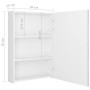 Hellweißer LED-Spiegel-Badezimmerschrank 50x13x70 cm von vidaXL, Badezimmerwaschtische - Ref: Foro24-326494, Preis: 145,85 €,...