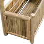 Garden planter with bamboo trellis 70 cm by vidaXL, Pots and planters - Ref: Foro24-43714, Price: 73,99 €, Discount: %