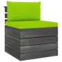 Garden pallet furniture 5 pieces cushions solid pine wood by vidaXL, Garden sets - Ref: Foro24-3061814, Price: 457,92 €, Disc...