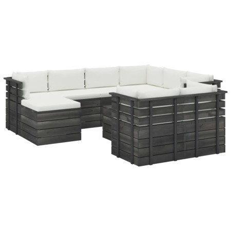 Palettengartenmöbel 10 Stück Kissen aus massivem Kiefernholz von vidaXL, Gartensets - Ref: Foro24-3062081, Preis: 892,56 €, R...