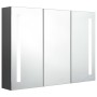 Mueble de baño con espejo LED 89x14x62 cm de vidaXL, Tocadores de baño - Ref: Foro24-326527, Precio: 154,01 €, Descuento: %