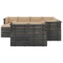 Garden pallet furniture 10 pcs solid pine wood cushions by vidaXL, Garden sets - Ref: Foro24-3062082, Price: 944,90 €, Discou...