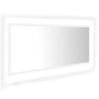 Espejo de baño LED acrílico blanco 100x8,5x37 cm de vidaXL, Tocadores de baño - Ref: Foro24-804940, Precio: 46,92 €, Descuent...