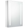 Mueble de baño con espejo LED 50x13x70 cm de vidaXL, Tocadores de baño - Ref: Foro24-285117, Precio: 123,88 €, Descuento: %