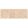 Aparador de madera maciza de pino 230x35x80 cm de vidaXL, Aparadores - Ref: Foro24-3114084, Precio: 380,11 €, Descuento: %