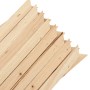 Vallas enrejadas 5 uds madera de abeto 180x30 cm de vidaXL, Paneles de vallas - Ref: Foro24-47239, Precio: 29,51 €, Descuento: %