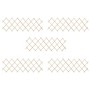 Trellis fences 5 units fir wood 180x60 cm by vidaXL, fence panels - Ref: Foro24-47240, Price: 28,93 €, Discount: %