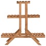 Soporte para plantas de madera de abeto 83x25x83 cm de vidaXL, Soportes para macetas - Ref: Foro24-47234, Precio: 29,20 €, De...