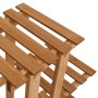 Soporte para plantas de madera de abeto 83x25x83 cm de vidaXL, Soportes para macetas - Ref: Foro24-47234, Precio: 29,20 €, De...