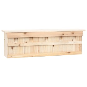 Sparrow house, 5 rooms, made of fir wood, 68x15x21 cm by vidaXL, Birdhouses - Ref: Foro24-47245, Price: 21,99 €, Discount: %