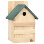 Casa para pájaros 4 unidades madera de abeto 23x19x33 cm de vidaXL, Pajareras - Ref: Foro24-47248, Precio: 50,61 €, Descuento: %