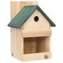 Casa para pájaros 4 unidades madera de abeto 23x19x33 cm de vidaXL, Pajareras - Ref: Foro24-47248, Precio: 50,61 €, Descuento: %