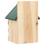 Casa para pájaros 4 unidades madera de abeto 23x19x33 cm de vidaXL, Pajareras - Ref: Foro24-47248, Precio: 50,61 €, Descuento: %