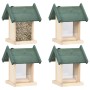 Bird feeders 4 units fir wood by vidaXL, Bird feeders - Ref: Foro24-47233, Price: 27,27 €, Discount: %