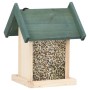 Vogelhäuschen 4 Einheiten aus Tannenholz von vidaXL, Vogel Fütterer - Ref: Foro24-47233, Preis: 27,27 €, Rabatt: %