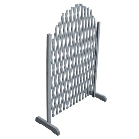 Gray Fir Solid Wood Trellis Fence 1.8x1m by vidaXL, fence panels - Ref: Foro24-310036, Price: 37,17 €, Discount: %