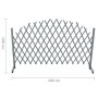 Gray Fir Solid Wood Trellis Fence 1.8x1m by vidaXL, fence panels - Ref: Foro24-310036, Price: 37,17 €, Discount: %