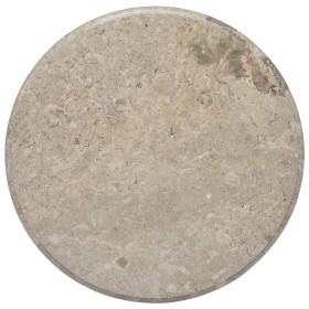 Gray marble table top Ø60x2.5 cm by vidaXL, Table tops - Ref: Foro24-149197, Price: 126,19 €, Discount: %