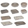 Gray marble sink Ø40x15 cm by vidaXL, Sinks - Ref: Foro24-149179, Price: 120,60 €, Discount: %