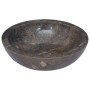 Gray marble sink Ø40x12 cm by vidaXL, Sinks - Ref: Foro24-149157, Price: 123,35 €, Discount: %