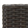 Garden bar furniture 5 pcs PE rattan armrest brown by vidaXL, Garden sets - Ref: Foro24-3064807, Price: 330,63 €, Discount: %