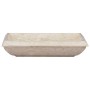 Lavabo crema mármol 50x35x10 cm de vidaXL, Lavabos - Ref: Foro24-149162, Precio: 143,16 €, Descuento: %