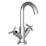 SCHÜTTE ELIOT chrome dual-handle mixer tap for washbasin by SCHÜTTE, Faucets - Ref: Foro24-434559, Price: 111,45 €, Discount: %