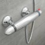 SCHÜTTE Thermostatic shower mixer SUPRA chrome by SCHÜTTE, Faucets - Ref: Foro24-434561, Price: 90,02 €, Discount: %